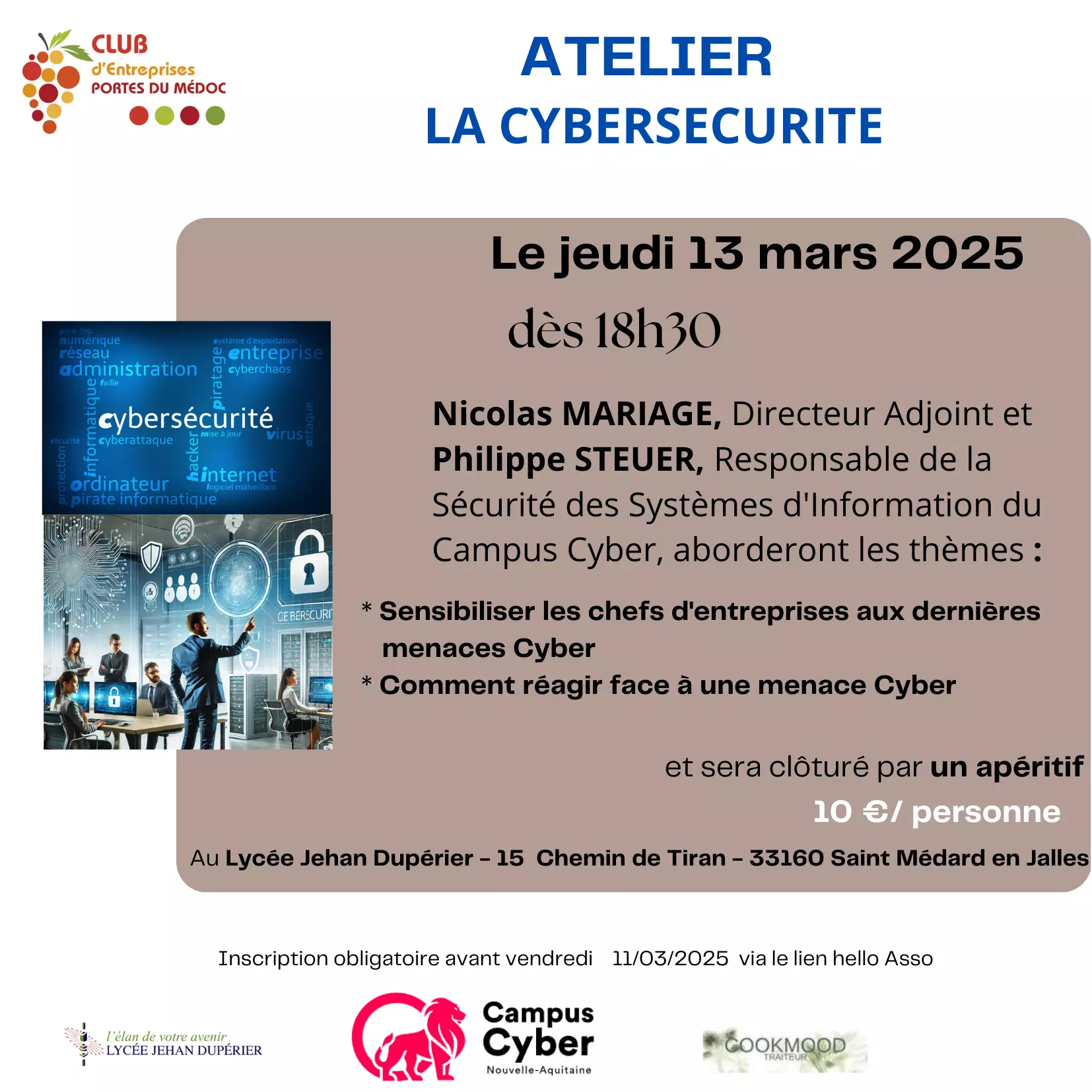 ATELIER CYBERSECURITE 130325